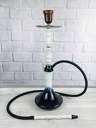Кальян Sunrise Hookah Classic Wood Crack - White, фото 1