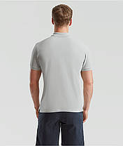 Металік футболка поло чоловіча легка Iconic Polo Fruit of the loom, фото 6