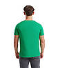 Яскраво-Зелена футболка чоловіча щільна Ringspun Fruit of the loom, фото 6
