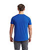 Яскраво-Синя футболка чоловіча щільна Ringspun Fruit of the loom, фото 6