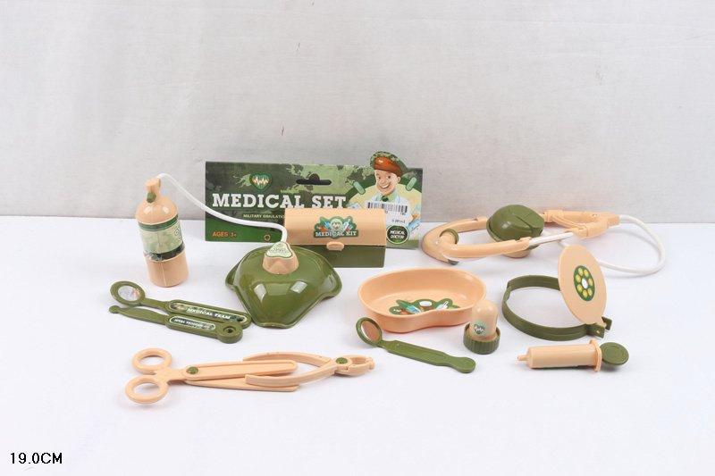 Набір лікаря 1611 стетоскоп шприц аксесуари, фото 1