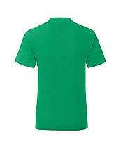 Яскраво-Зелена дитяча футболка для дівчинки літня Girls Iconic T Fruit of the loom, фото 3