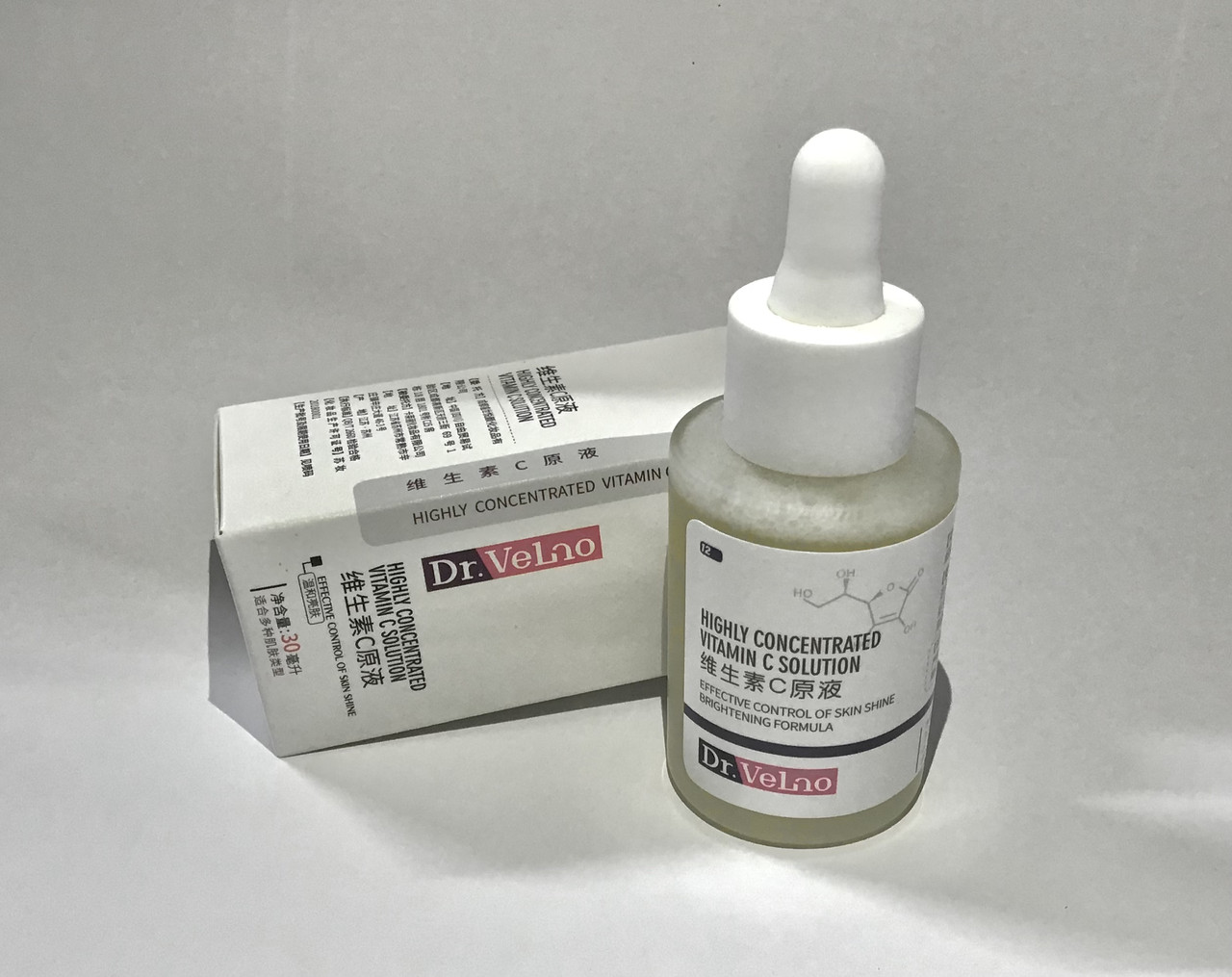 Dr.Velno Highly Concentrated Vitamin C Solution Концентрована сироватка з вітаміном C 30 ml