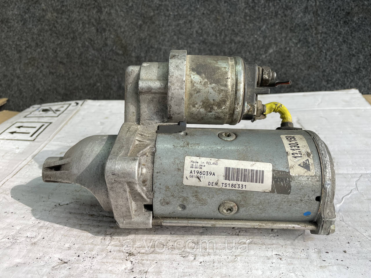 Стартер для Opel Astra H, 1.3 CDTI, A196039A, 60105011, 12.130.158, 10 зубів, фото 1