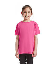 Малинова футболка дитяча для хлопчика базова Kids Iconic T Fruit of the loom, фото 4