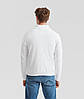 Біла кофта чоловіча на замку Classic sweat jacket Fruit of the loom, фото 7