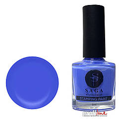 Лак-фарба для стемпінгу Saga Professional Stamping Paint №13 небесно-синій, 8 мл