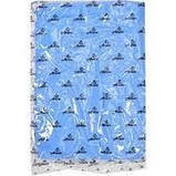 Cерветка протиральна штучна замша в тубі (42х32) синя 12 Atelie (Мала), фото 3