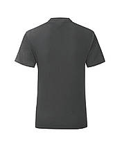 Графітова дитяча футболка для дівчинки літня Girls Iconic T Fruit of the loom, фото 3