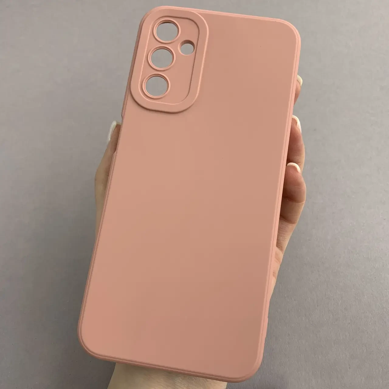 Чохол Silicone Case Samsung Galaxy A14 Персиковий, фото 1