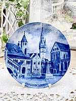 Німецька настінна порцелянова тарілка "Braunschweig", Fürstenberg Porzellan, Німеччина, вінтаж