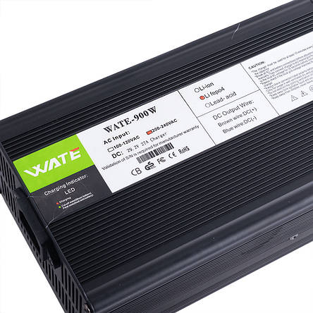 Зарядний пристрій 29.2 V / 27 A для LiFePO4 8S акумуляторів (WATE-2927S — Wate) Anderson connector, фото 3