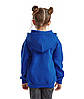 Яскраво-Синя дитяча толстовка на застібці Premium hooded sweat jacket kids Fruit of the loom, фото 6