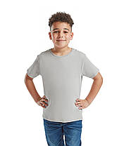 Металік футболка дитяча для хлопчика базова Kids Iconic T Fruit of the loom, фото 4