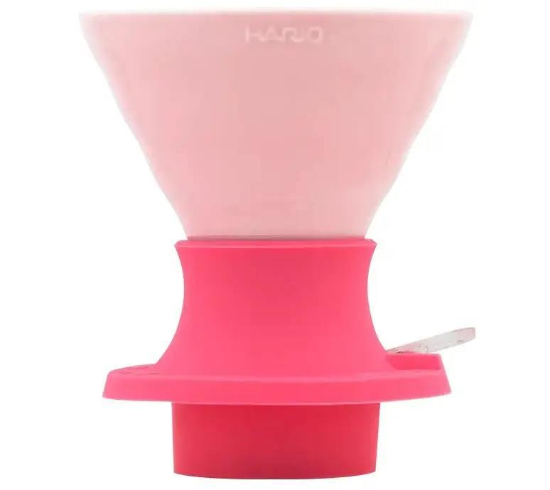 Імерсійний пуровер для заварювання кави V60 Hario SSDC-02-BEP-EU з клапаном, 200 мл, кераміка