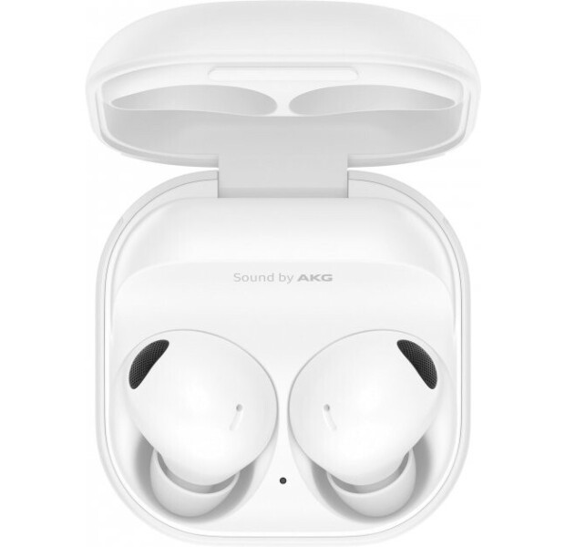 Безпровідні навушники з мікрофоном у кейсі Samsung Galaxy Buds 2 Pro R510 1:1 Білий 43300, фото 1