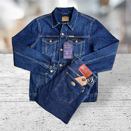 Костюм джинсовий Montana Maks02 - Dark Stonewash, фото 3