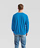 Ультрамарин світшот чоловічий полегшений Lightweight raglan sweat Fruit of the loom, фото 6