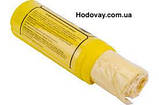 Cерветка протиральна штучна замша в тубі (43х32) жовта Dk (Мала), фото 4