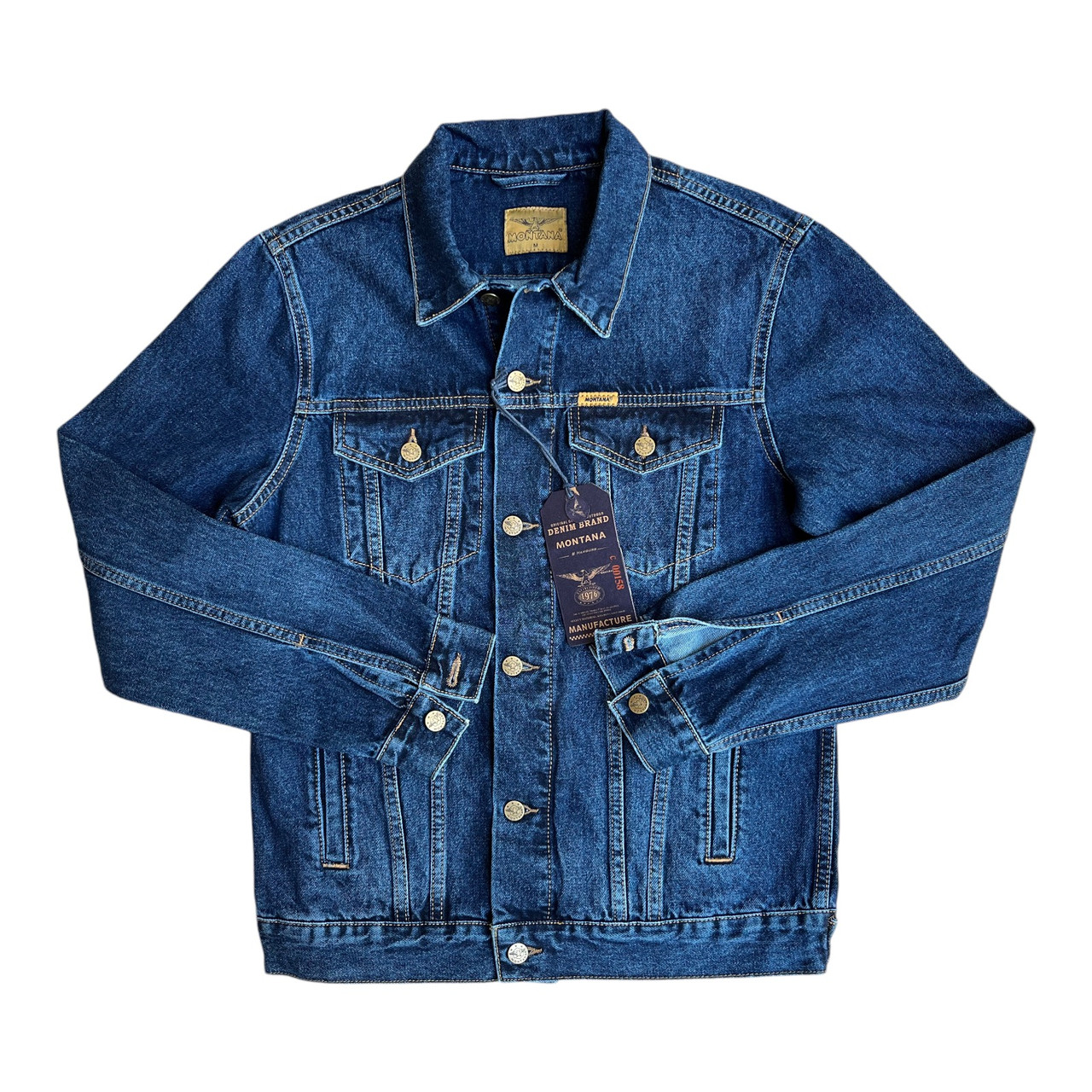 Джинсова куртка Montana Maks 02 - Dark Stonewash