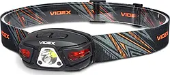 Налобний світлодіодний ліхтарик VIDEX VLF-H015 330Lm 5000K акумуляторний