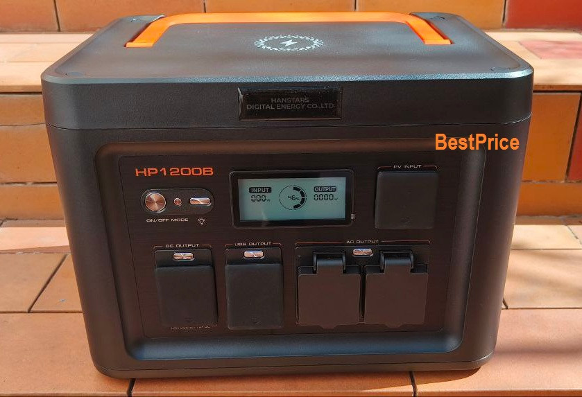 Портативна Зарядна станція HANSTARS HP 1200B 1200W LiFePO4 Літій залізо фосфат