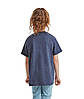 Темно-Синя Меланжева футболка дитяча для хлопчика м'яка Valueweight kids Fruit of the loom, фото 6