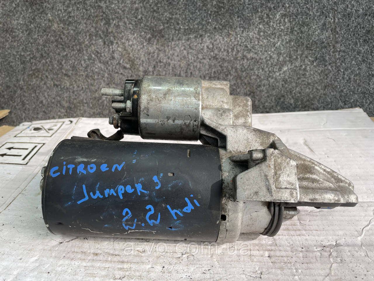 Стартер для Citroen Jumper 3, 2.2 hdi, 11021810125N, 12 зубів, фото 1