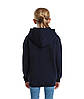 Глибоко Темно-Синя дитяча толстовка на застібці Premium hooded sweat jacket kids Fruit of the loom, фото 6