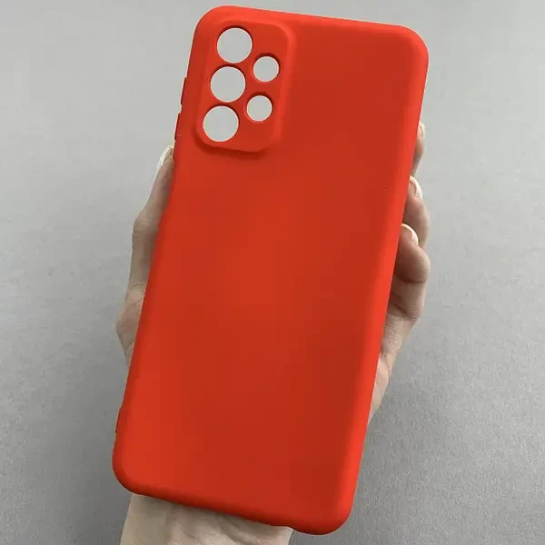 Чохол Silicone Case Samsung Galaxy A23 Червоний, фото 1