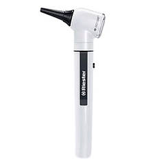 Отоскоп e-scope, фіброоптичний, LED 3,7 В, білий, Riester