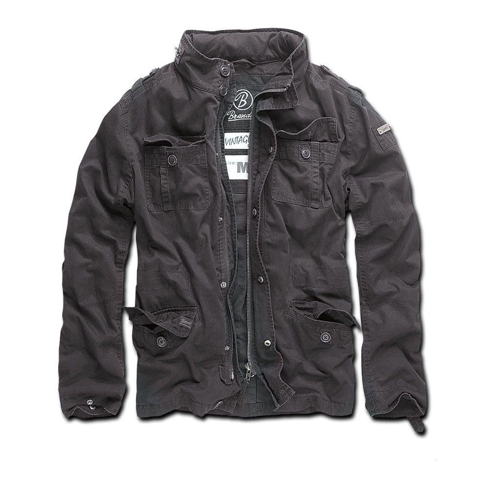 Куртка Brandit Britannia Jacket S Чорна (3116.2-S)