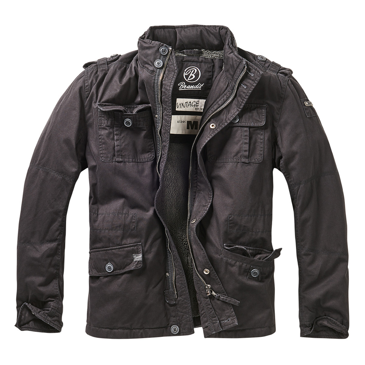 Куртка Brandit Winter Jacket L Чорна (9390.2-L)