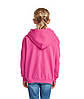 Малинова дитяча кофта на блискавці Classic hooded sweat jacket kids Fruit of the loom, фото 6