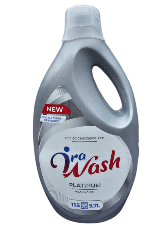 Гель для прання Ira Wash PLATINUM для делікатного прання 5,7 л