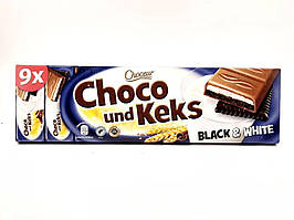Шоколад Choceur Choco und Keks black&white 300гр (Німеччина)