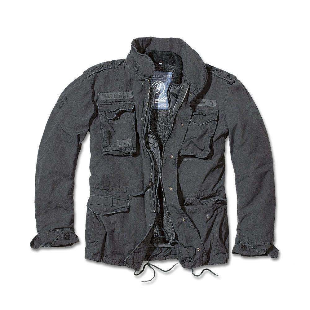 Куртка Brandit M-65 Giant BLACK L Чорний (3101.2)