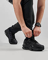 Чоловічі текстильні кросівки ASICS Gel-Kinsei Blast All Black, чоловічі кеди Асикс чорні. Чоловіче взуття