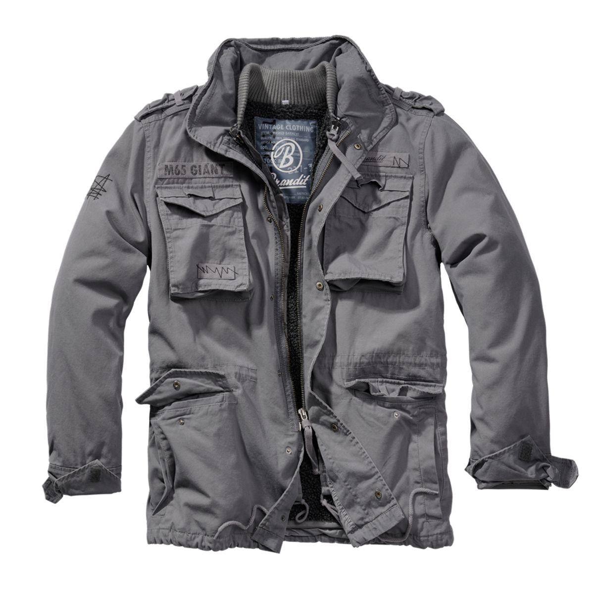 Куртка Brandit M-65 Giant CH GREY XL Сірий (3101.213)