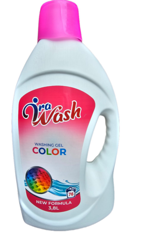 Гель для прання Ira Wash COLOR для кольорових тканин 3,8 л