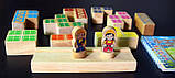 Головоломка Цеглинки (аналог Smart games Білл та Бетті Цеглинки, Bill & Betty Bricks), фото 4