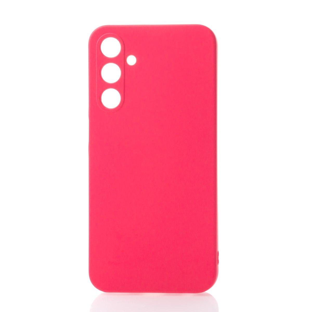 Чохол Silicone Case Samsung Galaxy A25 Малиновий, фото 1