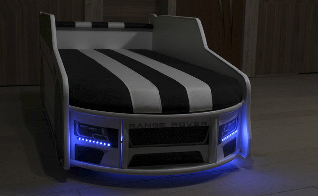 Ліжко машина Спейс з вбудованим матрацом