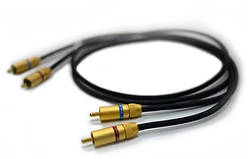 Кабель Van Den Hul D-501 Silver Hybrid RCA-RCA 1.0 m