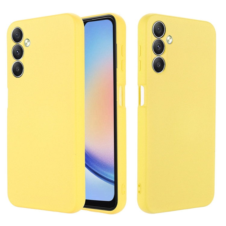 Чохол Silicone Case Samsung Galaxy A25 Жовтий, фото 1