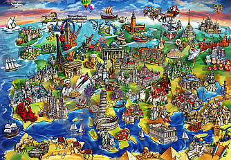 Пазли Anatolian на 1500 елементів, Європа