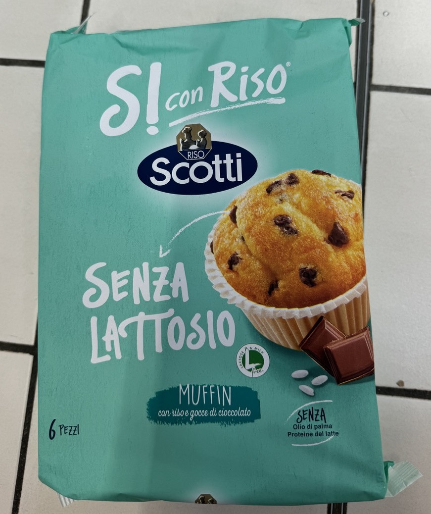 Мафіни без лактози Scotti 6 штук