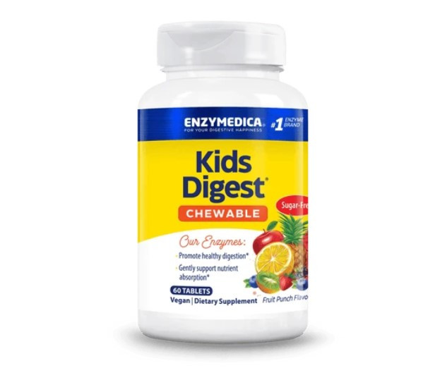 Enzymedica Kids Digest / Травні ферменти для дітей 60 жувальних таблеток