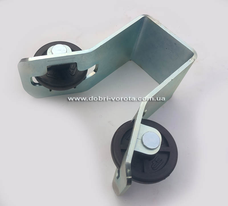 Уловлювач для відкатних воріт з роликами Уловлювач для відкатних воріт з роликами