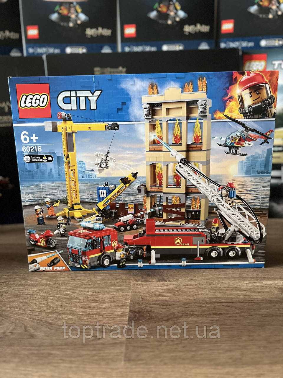 Lego City 60216 Downtown Fire Brigade BIGL.UA 1977476976